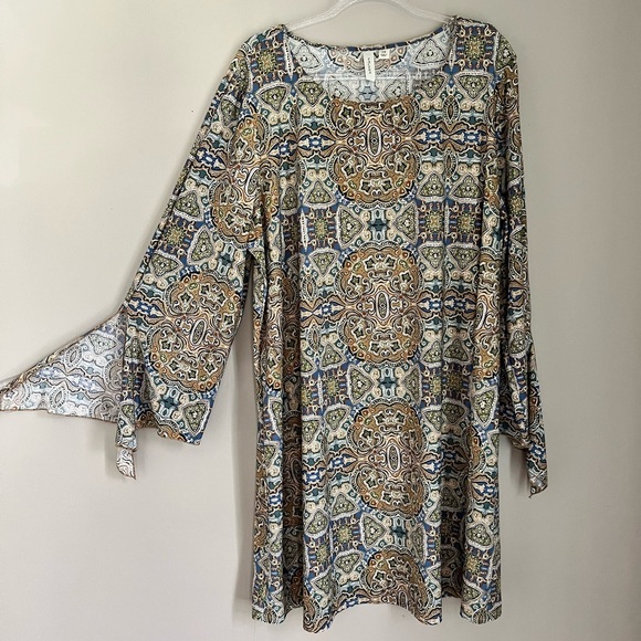 Tacera Silky Gorgeous Versatile Dress sz 3X - Picture 10 of 13